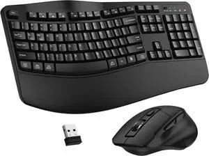Wireless Keyboard and Mouse Combo 2.4G Full Size Wireless Keyboard and Mouse Combo 2.4G Full Size