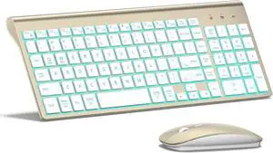 Wireless Backlit Keyboard and Mouse Ultra Slim Combo Wireless Backlit Keyboard and Mouse Ultra Slim Combo