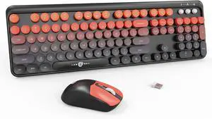 Wireless Keyboard and Mouse Combo 2.4G Full-Sized Wireless Keyboard and Mouse Combo 2.4G Full-Sized