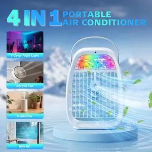 Portable Air Conditioner 1100ML Mini Air Cooler with Remote Control Portable Air Conditioner 1100ML Mini Air Cooler with Remote Control