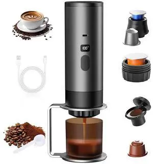 3-in-1 Portable Coffee Maker Espresso Coffee Machine 3-in-1 Portable Coffee Maker Espresso Coffee Machine