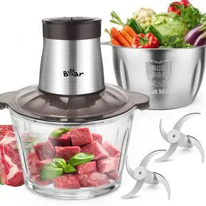 2L+1.8L 600W Electric Food Processors 2L+1.8L 600W Electric Food Processors