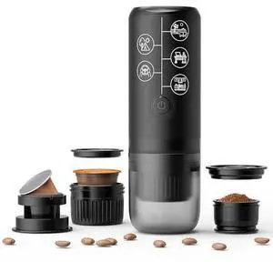 3 in 1 Portable Espresso Machine with NO Heating Function 3 in 1 Portable Espresso Machine with NO Heating Function