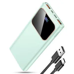 Power Bank Fast Charging 10000mAh 22.5W Portable Charger USB C Input Power Bank Fast Charging 10000mAh 22.5W Portable Charger USB C Input
