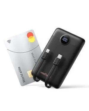 Power Bank Fast Charging WeeFancy 10000mAh Portable Charger Power Bank Fast Charging WeeFancy 10000mAh Portable Charger