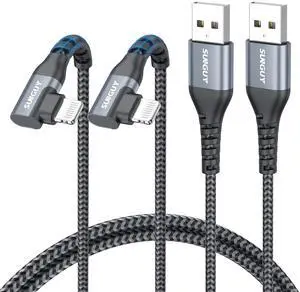 USB-A to Light-ning Cable Right Angle USB-A to Light-ning Cable Right Angle