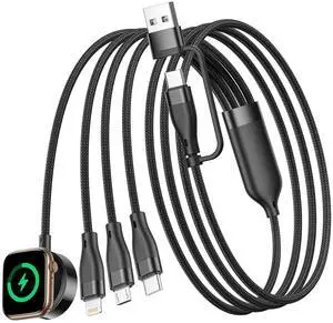 4 in 2 Multi Charger Cable for Apple Watch and iPhone 4 in 2 Multi Charger Cable for Apple Watch and iPhone
