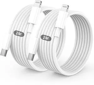 USB C to Lightning Cable 2Pack 2M MFi Certified USB C to Lightning Cable 2Pack 2M MFi Certified