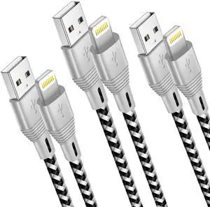 iPhone Charger 2M Long Lightning Cable 3 Pack iPhone Charger 2M Long Lightning Cable 3 Pack