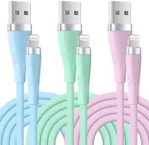 iPhone Charger Cable 3Pack 6FT/1.8M iPhone Charger Cable 3Pack 6FT/1.8M