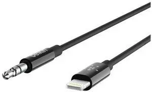 3 ft/0.9 m 3.5 mm Audio Cable with Lightning Connector - MFi-Certified Lightning to Aux Cable for iPhone 13 3 ft/0.9 m 3.5 mm Audio Cable with Lightning Connector - MFi-Certified Lightning to Aux Cable for iPhone 13