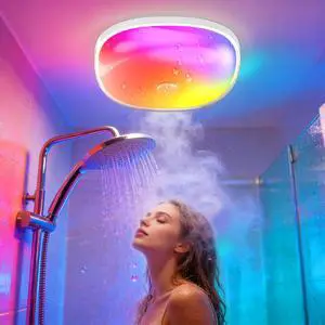 IP65 Waterproof Rechargeable Shower Light - 6 300LM Bright IP65 Waterproof Rechargeable Shower Light - 6 300LM Bright