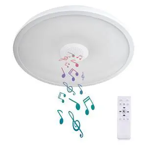 Smart Waterproof LED Flush Mount Ceiling Light Fixture Smart Waterproof LED Flush Mount Ceiling Light Fixture