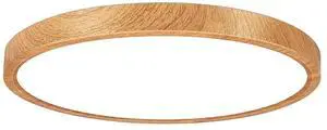 12in/30cm 24W LED Wood Grain Flush Mount Ceiling Light 12in/30cm 24W LED Wood Grain Flush Mount Ceiling Light