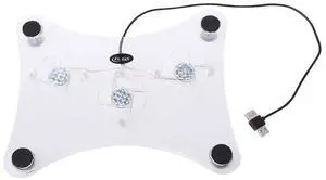 USB Blue LED Light 3 Fan Cooler Cooling Pad Stand for Playstation PS2 PS3 Laptop USB Blue LED Light 3 Fan Cooler Cooling Pad Stand for Playstation PS2 PS3 Laptop