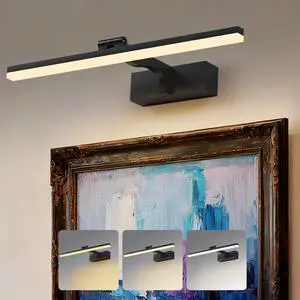 LED Picture Lights 40CM Black Bathroom Wall Light LED Picture Lights 40CM Black Bathroom Wall Light