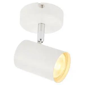National Lighting Adjustable Single Spotlight - IP20 Rated National Lighting Adjustable Single Spotlight - IP20 Rated