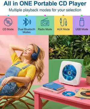 Portable CD Player Bluetooth Radio with CD-Player Portable CD Player Bluetooth Radio with CD-Player