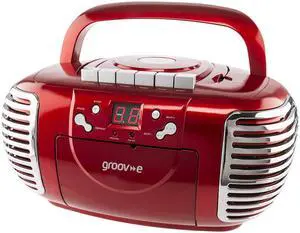Retro Boombox CD Player with Cassette Retro Boombox CD Player with Cassette