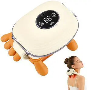 4D Neck Massager with Heat Electric Shiatsu Deep Tissue Massage Gun 4D Neck Massager with Heat Electric Shiatsu Deep Tissue Massage Gun