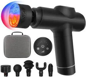 Massage Gun with Heat & Cold Therapy 0.78 kg Quiet Massage Gun Massage Gun with Heat & Cold Therapy 0.78 kg Quiet Massage Gun