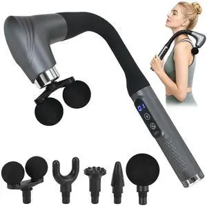 Deep Tissue Percussion Massager Double-Headed U-Shaped Deep Tissue Percussion Massager Double-Headed U-Shaped