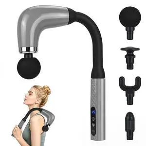 U-Shaped Long Handle Massage Gun for Back and Shoulder U-Shaped Long Handle Massage Gun for Back and Shoulder
