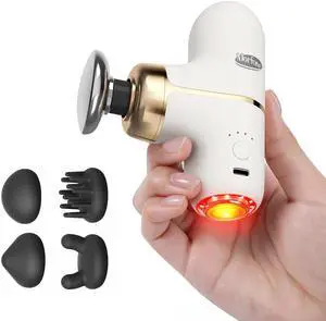 Mini Massage Gun - with Heated Red Light Therapy Mini Massage Gun - with Heated Red Light Therapy