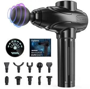 Massage Gun Deep Tissue Portable Percussion Massager with LCD Touch Screen Massage Gun Deep Tissue Portable Percussion Massager with LCD Touch Screen