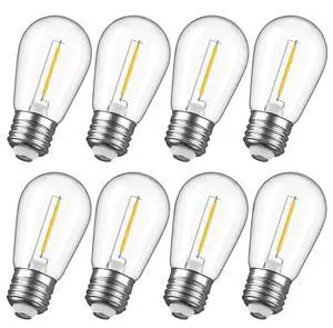S14 LED Replacement Bulbs Outdoor 8 Pack S14 LED Replacement Bulbs Outdoor 8 Pack