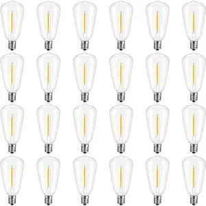 ST38 LED Bulbs Outdoor Solar Powered Shatterproof ST38 LED Bulbs Outdoor Solar Powered Shatterproof