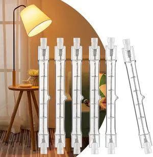 6 Pack R7S Halogen Bulb 118mm 400W 2700K Warm White 6 Pack R7S Halogen Bulb 118mm 400W 2700K Warm White