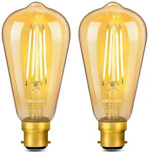 Vintage Light Bulb B22 6W 60 Watt Equivalent Vintage Light Bulb B22 6W 60 Watt Equivalent