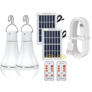 2 Sets Outdoor Yard Chandelier Solar Light Bulb 2 Sets Outdoor Yard Chandelier Solar Light Bulb