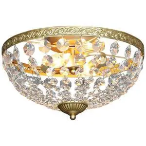 Crystal Chandelier Ceiling Light with 168 Octagonal Beads Crystal Chandelier Ceiling Light with 168 Octagonal Beads