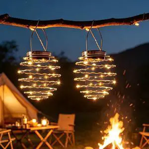 2PCS Spiral Solar Lights Outdoor Garden 2PCS Spiral Solar Lights Outdoor Garden