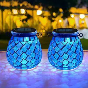 2PCS Oval Solar Lights Outdoor 2PCS Oval Solar Lights Outdoor