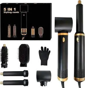 Hair Dryer Comb 5-in-1 Automatic air Curling Iron Set Hair Hair Dryer Comb 5-in-1 Automatic air Curling Iron Set Hair