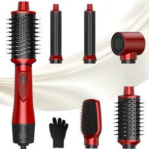5 in 1 Hot Air Brush with Detachable Heads 5 in 1 Hot Air Brush with Detachable Heads