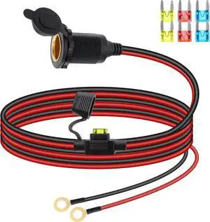 12V/24V Cigarette Lighter Socket Extension Cable 12V/24V Cigarette Lighter Socket Extension Cable