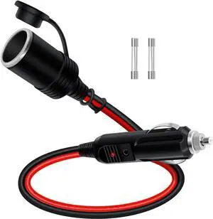 Car Cigarette Lighter Extension Cable 12V 24V Cigarette Lighter Extension Car Cigarette Lighter Extension Cable 12V 24V Cigarette Lighter Extension