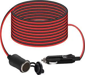 Car Lighter Extension Cord Cigarette Lighter 12V Plug with Lead Car Lighter Extension Cord Cigarette Lighter 12V Plug with Lead