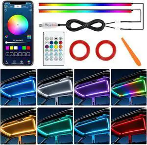 Dreamcolor Acrylic Interior Car LED Bar Light Dreamcolor Acrylic Interior Car LED Bar Light