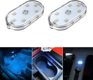 4 PCS Car Led Lights Interior with Remote Control 4 PCS Car Led Lights Interior with Remote Control