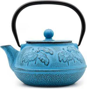 Cast Iron Tetsubin Stovetop Teakettle Teapot with Mesh Loose-Leaf Filter Cast Iron Tetsubin Stovetop Teakettle Teapot with Mesh Loose-Leaf Filter