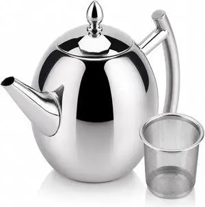 Tea Kettle Stainless Steel Teapot Coffee Pot Large Capacity Tea Kettle Stainless Steel Teapot Coffee Pot Large Capacity