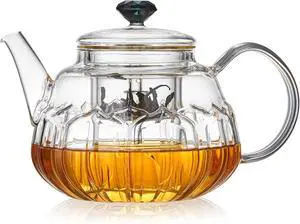 Glass Teapot Glass Tea Kettle 1130ML/38OZ Glass Teapot Glass Tea Kettle 1130ML/38OZ