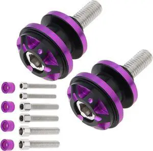 2pcs CNC Aluminum Alloy Swing Arm Spools Sliders Stand 2pcs CNC Aluminum Alloy Swing Arm Spools Sliders Stand