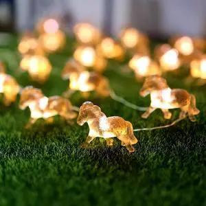 Horse Fairy String Lights Pony Cute Decorative Lights 20 LEDs Night Light Horse Fairy String Lights Pony Cute Decorative Lights 20 LEDs Night Light