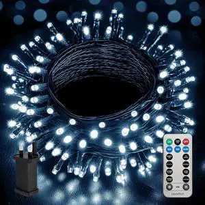 LED Plug-in Christmas Lights - Waterproof Holiday String Lights with Remote LED Plug-in Christmas Lights - Waterproof Holiday String Lights with Remote